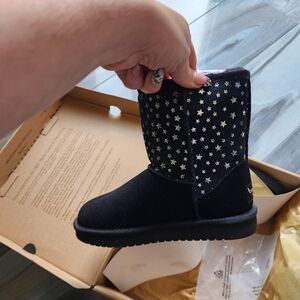 UGG Kids Black Star Boots